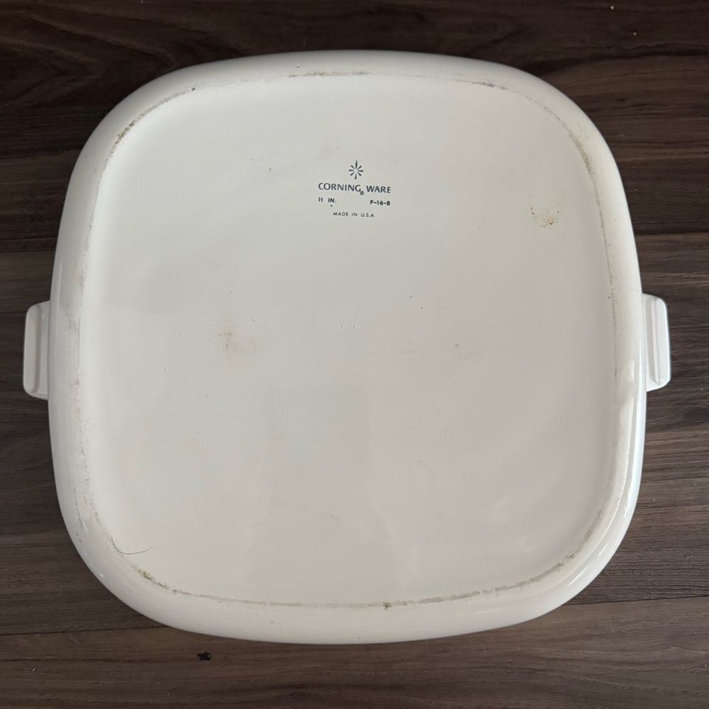 Vintage Corning Ware Cornflower Blue Baking & Cookware 8 Piece Set Lids & Handle - Picture 7 of 16